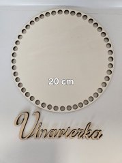 Dřevěné dno na košik 20cm