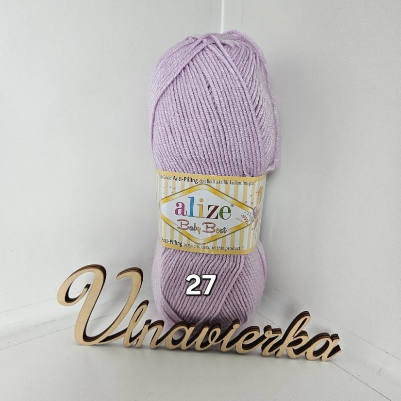 Alize Baby Best 27 fialková