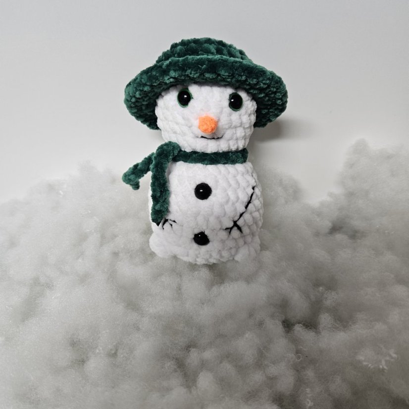 Sada na hačkovanie snehulak 12 cm