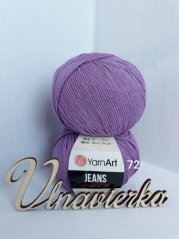 YarnArt Jeans 72 Fialová