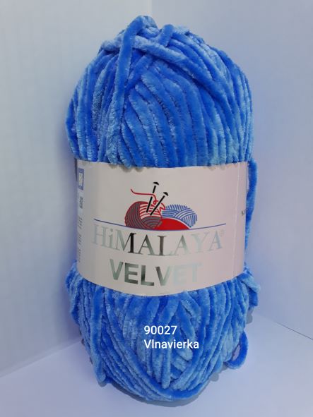 Himalaya Velvet 90027 nebeská modrá