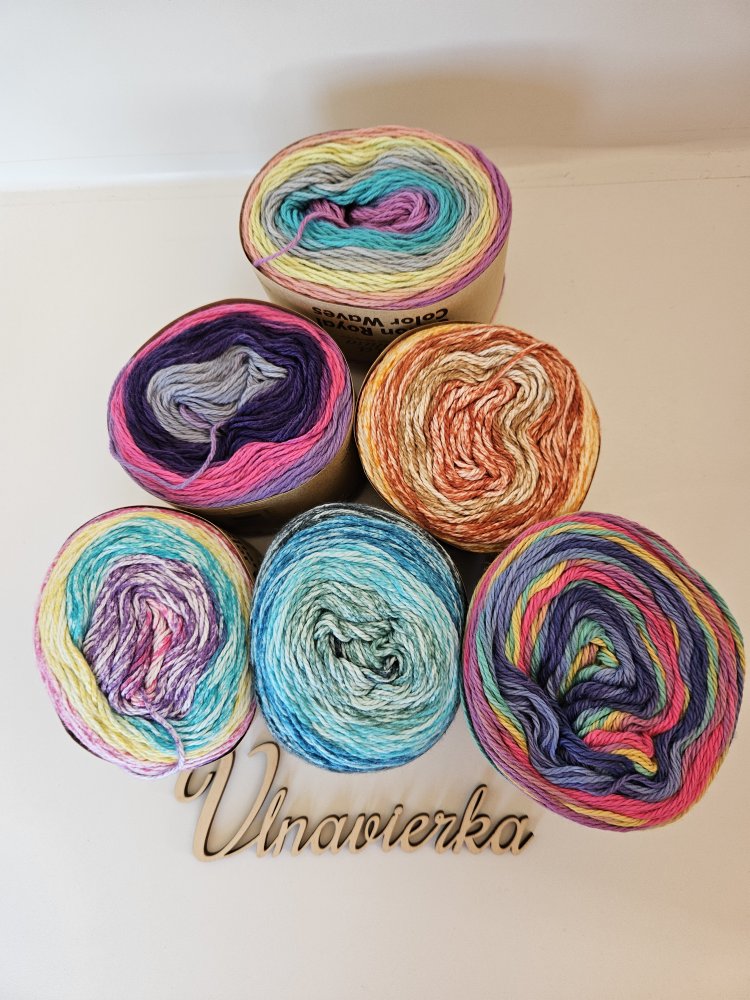 Cotton Royal Color Waves - fibra natura