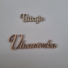 Drevené slovo "Vitajte" 9*3cm