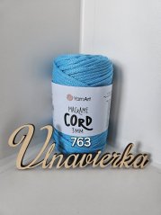 YarnArt Macrame Cord 3mm 763 modrá