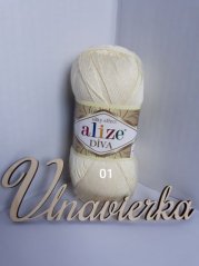 Alize Diva 001 smetanová