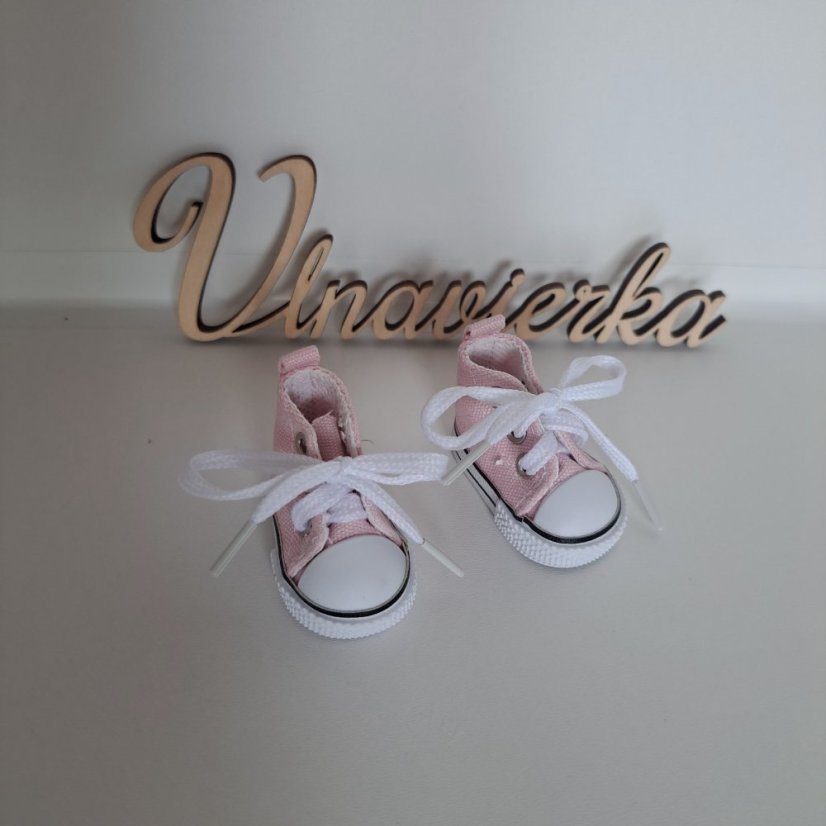 Boty pro panenku a zvířátka ružová 5,5cm