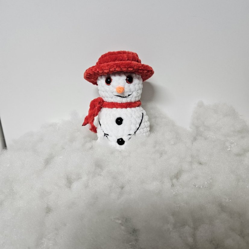 Sada na hačkovanie snehulak 12 cm