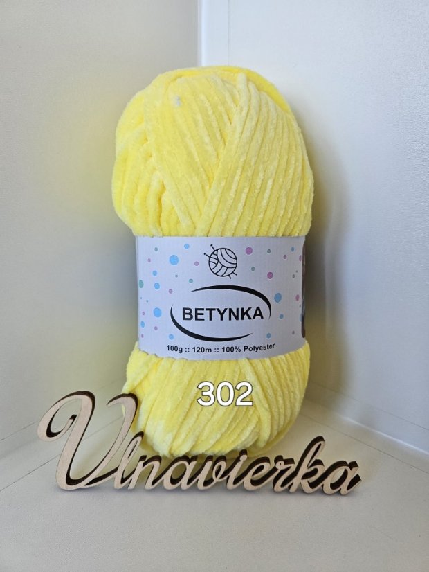 Betynka 302 žltá