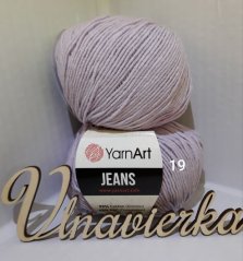 YarnArt Jeans 19 fialová svetlá