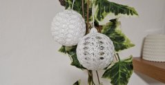 Průhledná plastová koule 6cm