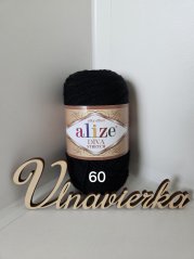 Alize Diva Stretch 60 čierná