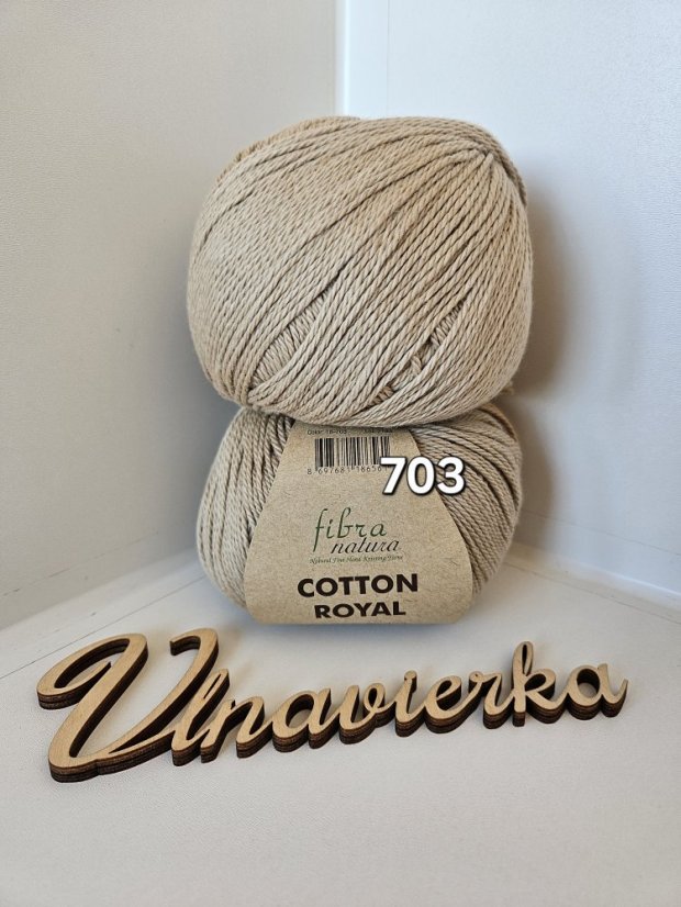 Cotton Royal bežová 18-703