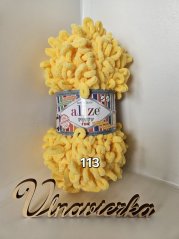 Alize Puffy Fine 113 žlutá