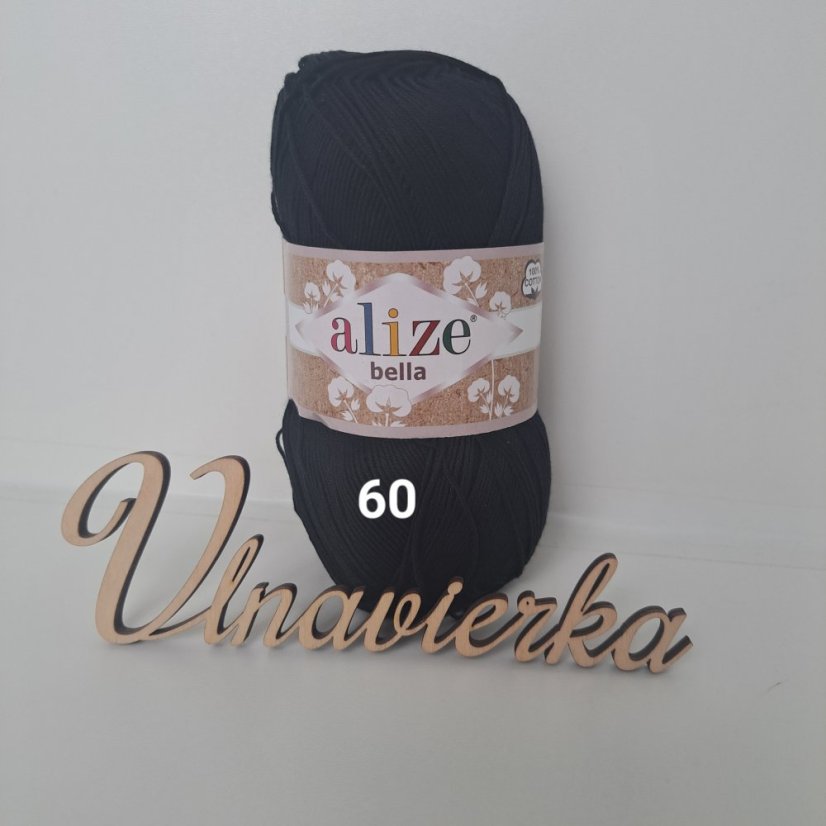 Alize Bella 60 čierna