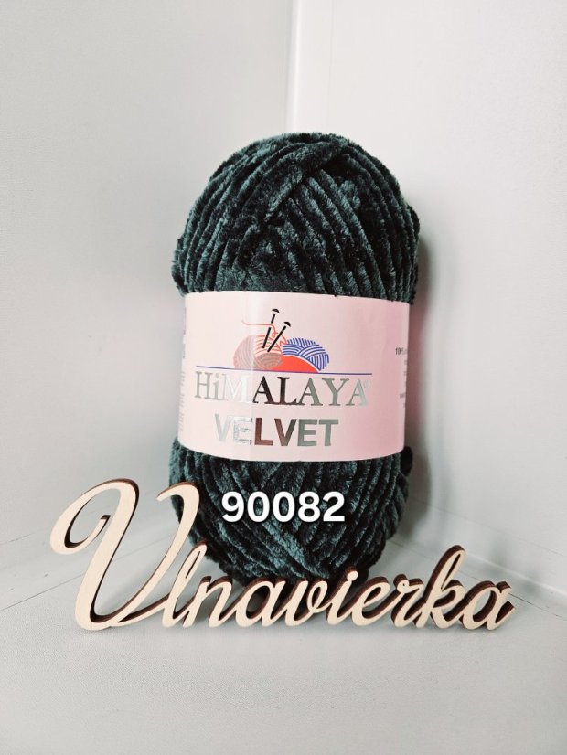 Himalaya Velvet 90082 zelená tmavá