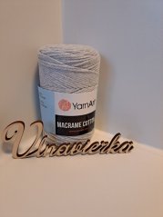 YarnArt Macrame Cotton 756 sivá 2mm