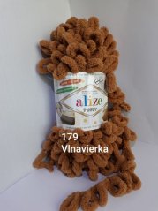 Alize Puffy 179 hnedá