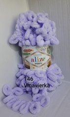 Alize Puffy 146 levanduľová