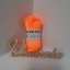 GLOW YARN priadza svietiaca v tme GP926 neonová oranžová
