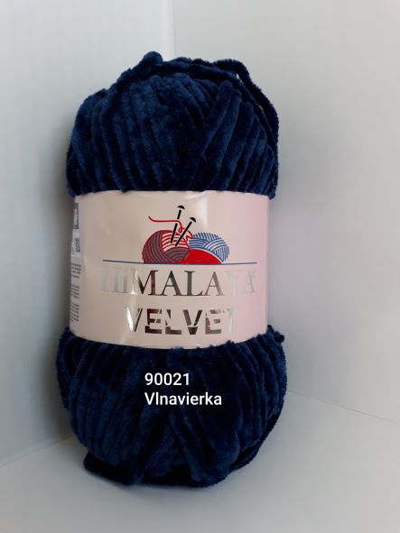 Himalaya Velvet 90021 tmavá modrá
