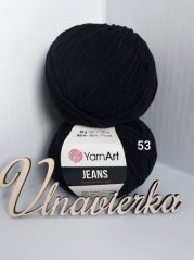 YarnArt Jeans  53 Černa