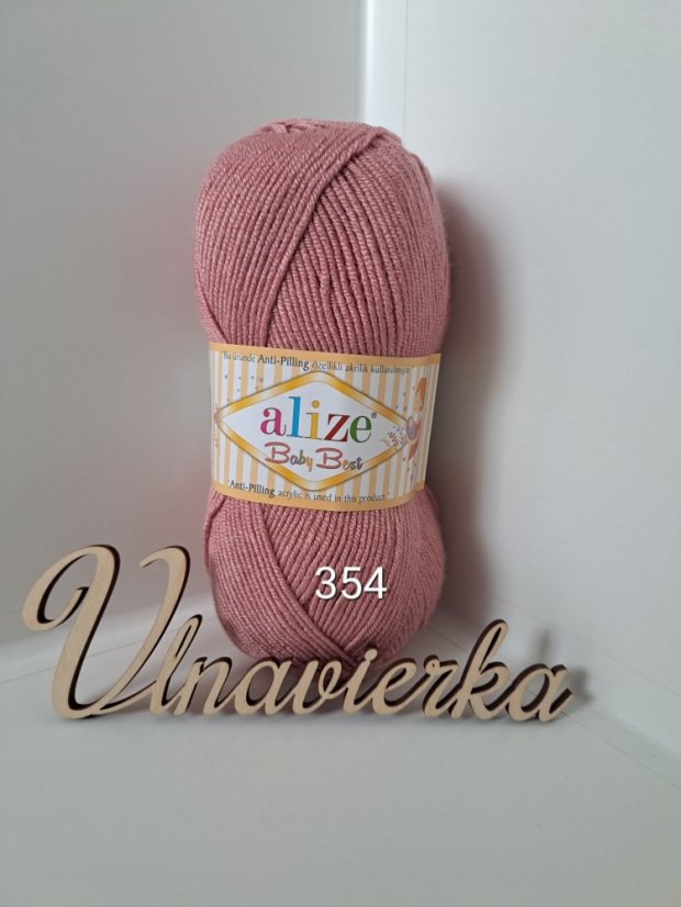Alize Baby Best 354 staroružová