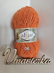 Alize softy plus 06 pomaranč