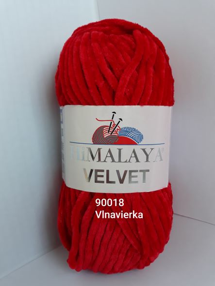 Himalaya Velvet 90018 červená