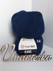 YarnArt Jeans 54 modrá tmavá