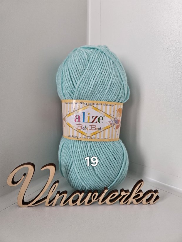 Alize Baby Best 19 tyrkysová Alize Baby Best 19 tyrkysová