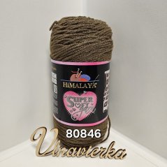Himalaya Super Soft Yarn  80846 hnedá
