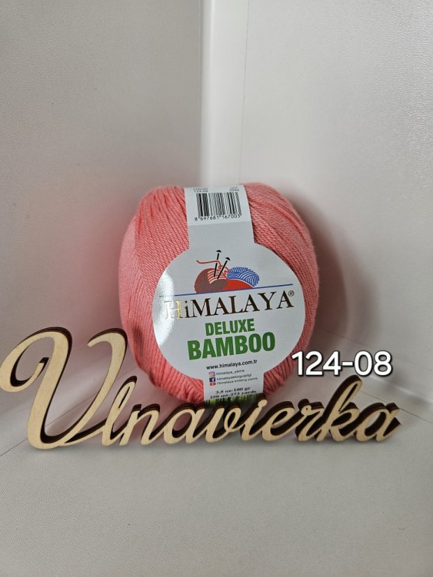 Himalaya Deluxe Bamboo 124-08 lososová