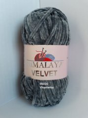 Himalaya Velvet 90020 tmavá sivá