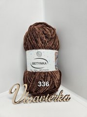 Betynka 336 hnedá tmavá
