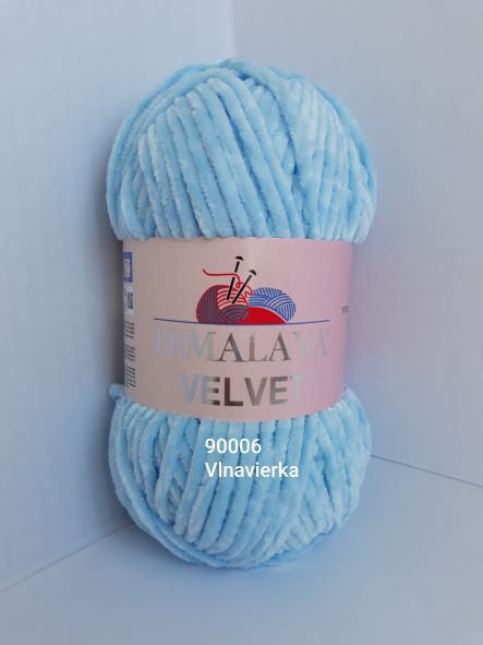 Himalaya Velvet 90006 svetlá modrá