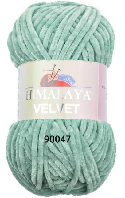 Himalaya Velvet 90047 šedozelená