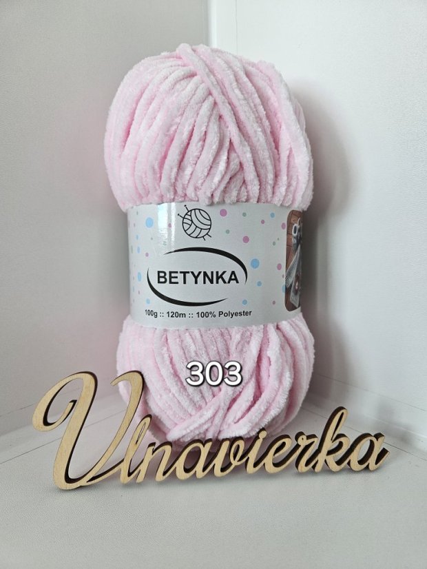 Betynka 303 ružová svetlá