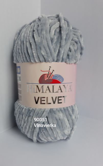 Himalaya Velvet 90051 svetlá sivá