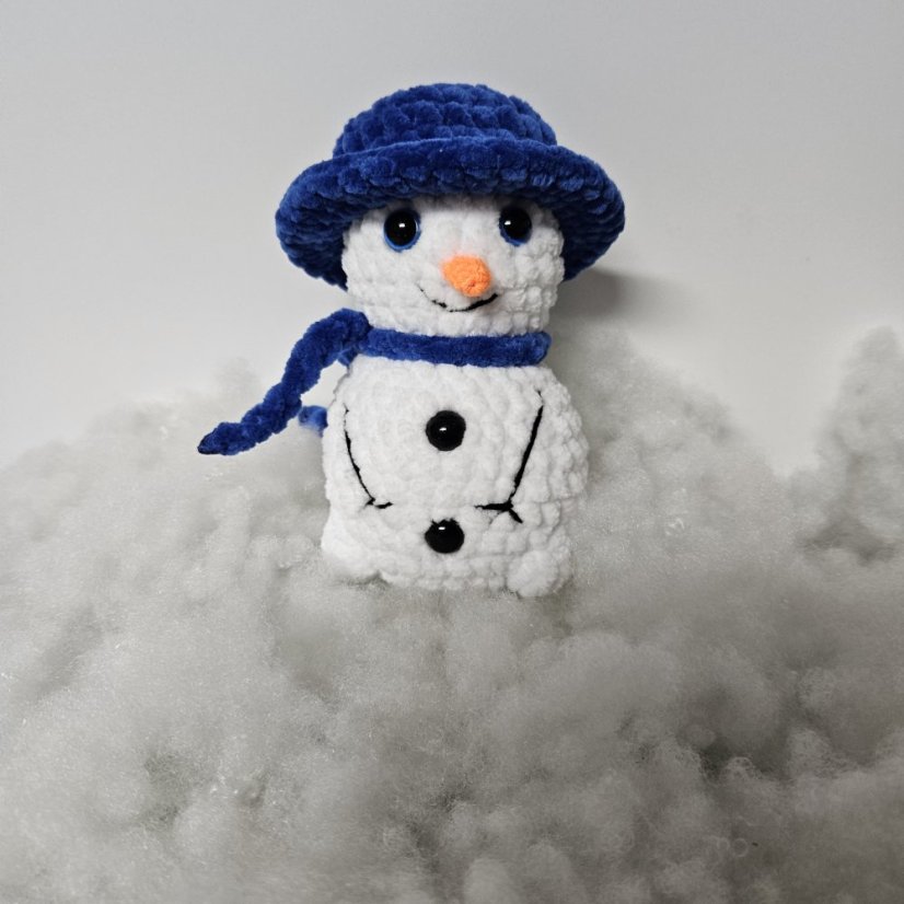 Sada na hačkovanie snehulak 12 cm