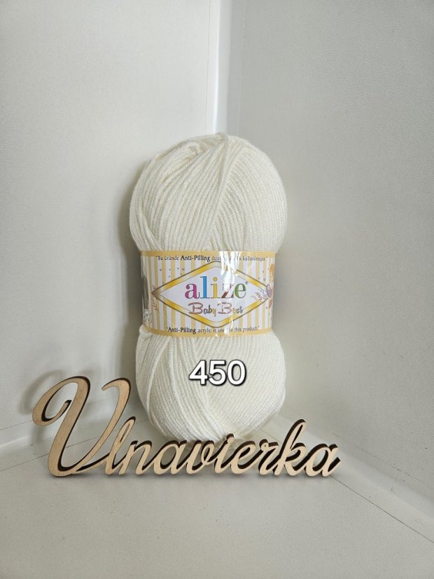 Alize Baby Best 450 vanilková