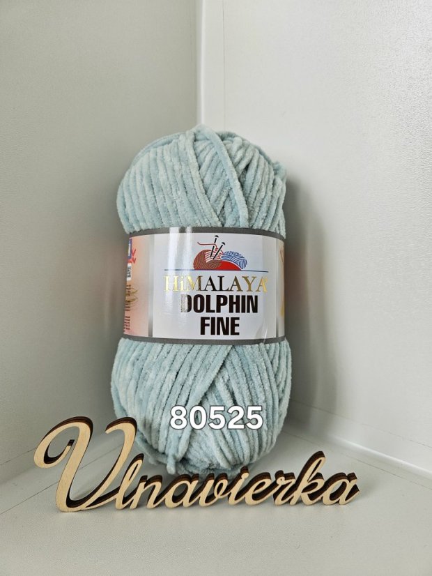 Himalaya Dolphin Fine 80525 šedo zelená