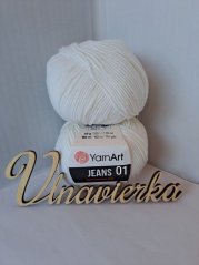 YarnArt Jeans 01 smetanova