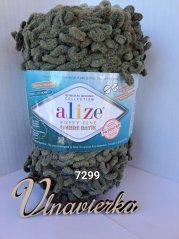 Alize Puffy Fine Ombre Batik 7299 olivova