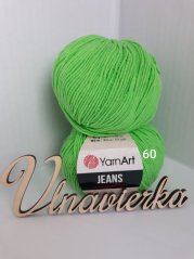 YarnArt Jeans Svetlo zelená 60