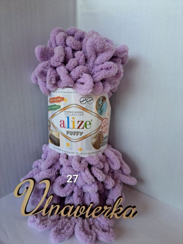 Alize Puffy 27  svetlo fialová