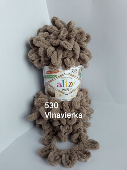 Alize Puffy 530 kapučínová