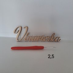Háček se silikonovou rukojetí 2,5mm