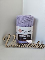 YarnArt Macrame Cord 3mm 765 fialová
