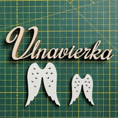 Drevená dekoracia Anjelske kridla