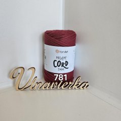 YarnArt Macrame Cord 3mm 781 bordová